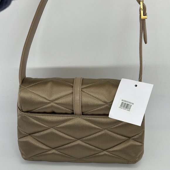 Saint Laurent YSL Monogram LE 57 Matelasse Quilted Satin Shoulder Flap Bag - Picture 12 of 16